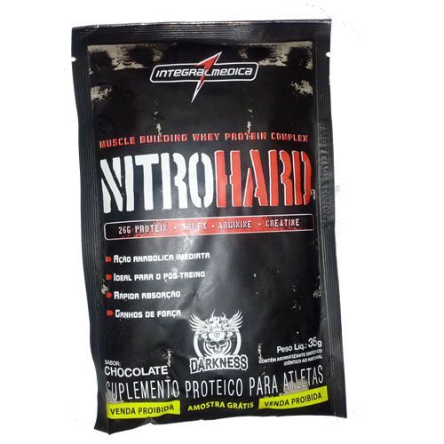 Amostra Gr�tis - Nitro Hard Darkness 35g - Integralm�dica