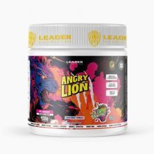 Angry Lion Pr� Workout - 450g Amora Verde Selvagem - Leader Nutrition