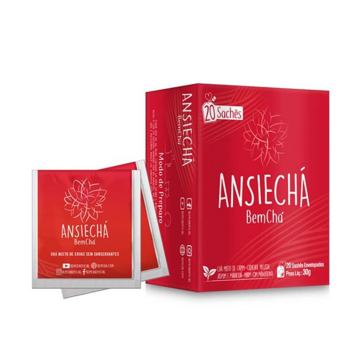 Ansiech� - 20 Sach�s - Catarinense Nutri��o