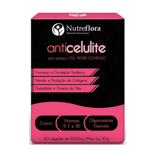 Anti Celulite - 60 C�psulas - Nutreflora