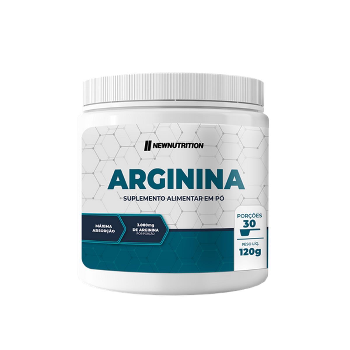 Arginina - 120g - Newnutrition