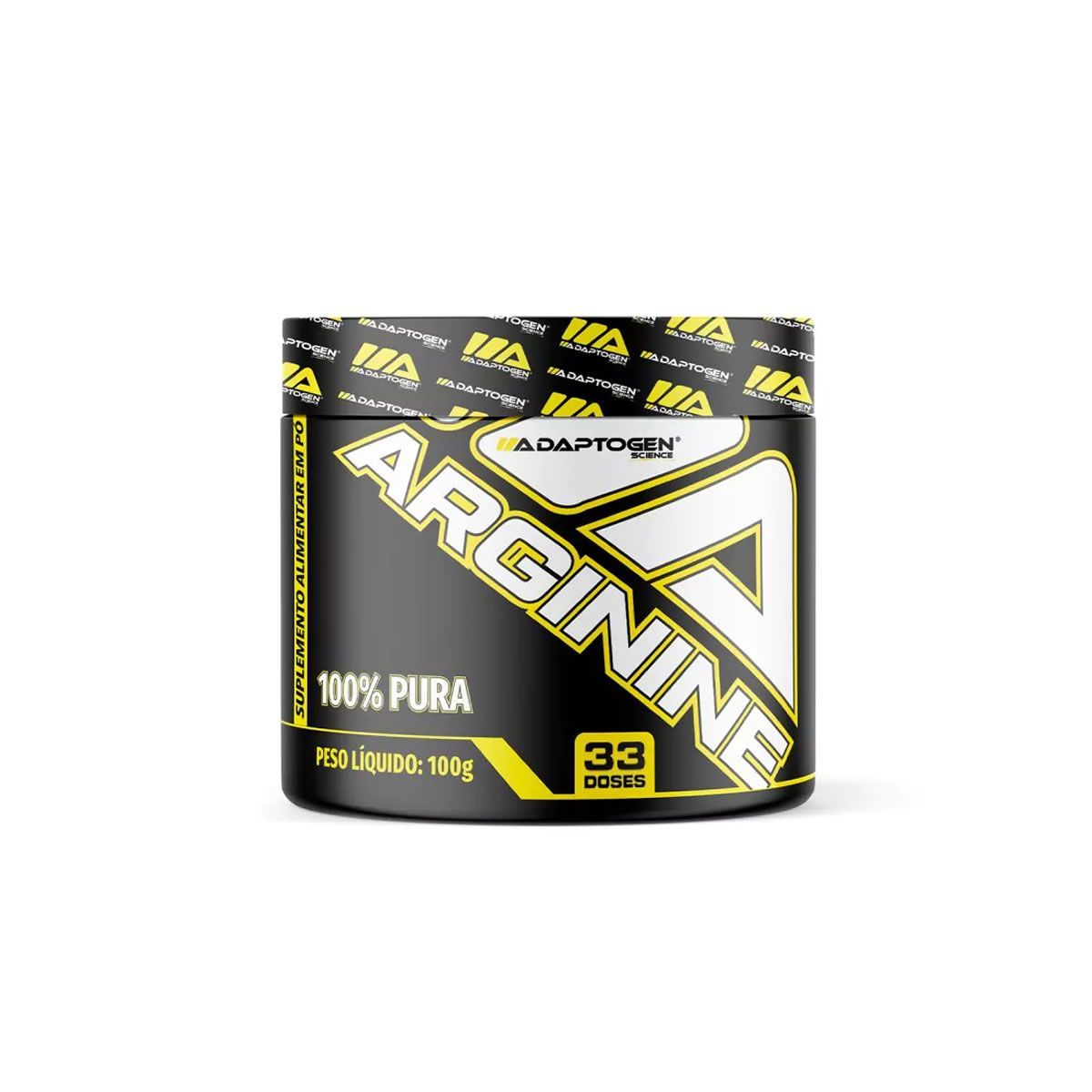 Arginine 100% Pura - 100g Sem Sabor - Adaptogen