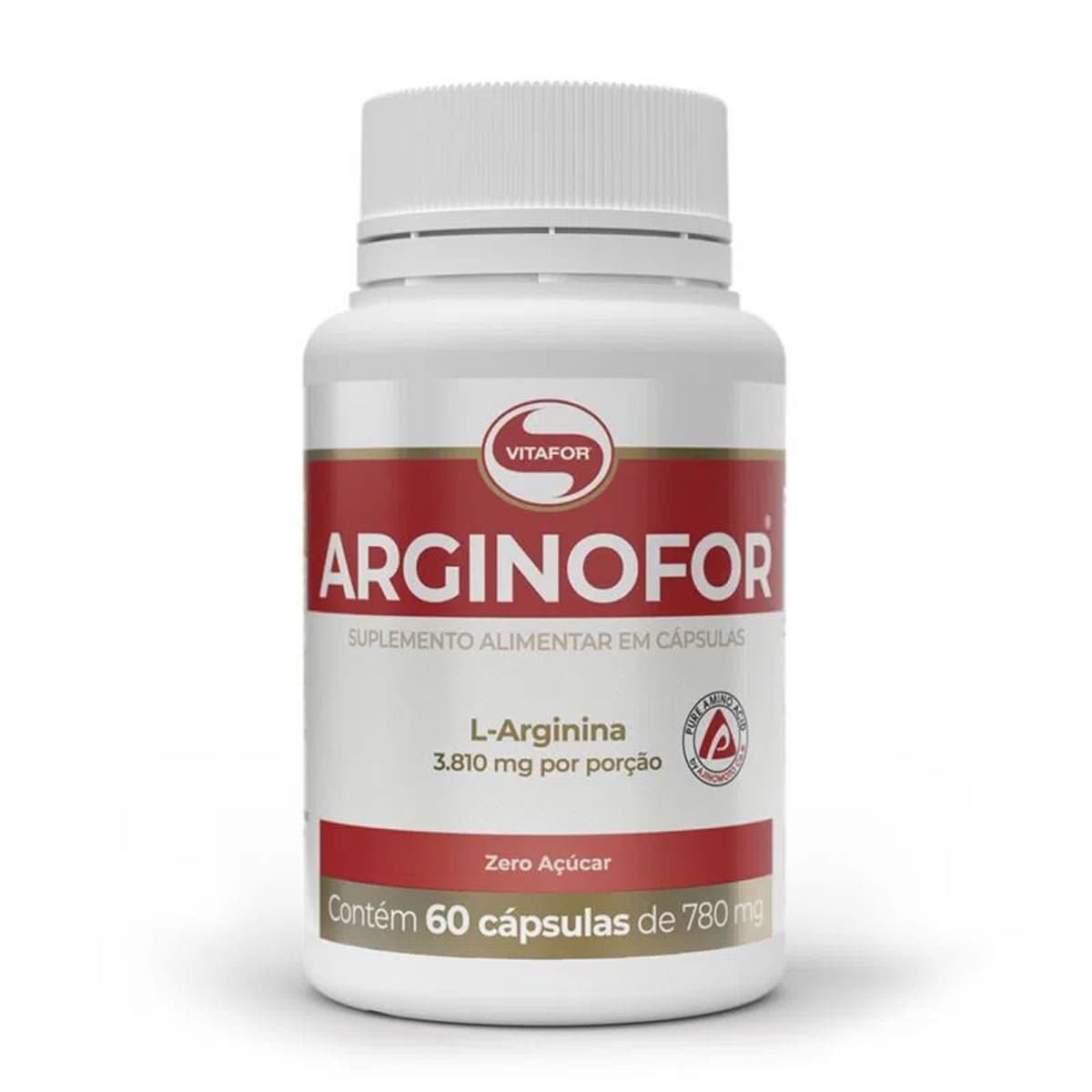 Arginofor 780mg - 60 C�psulas - Vitafor*** Data Venc. 30/09/2024