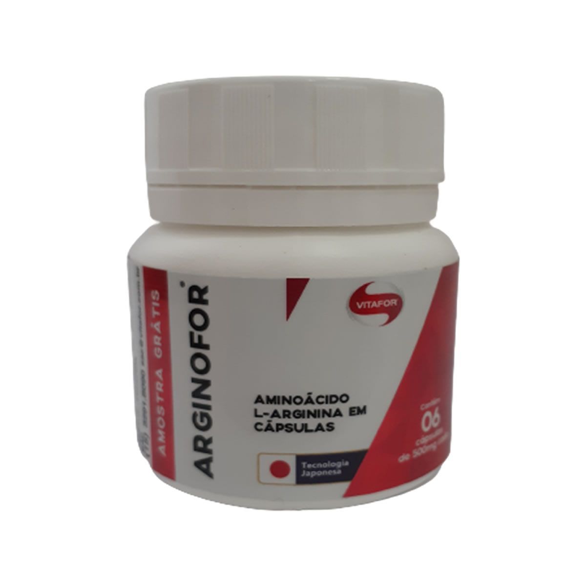 Arginofor - Amostra 6 C�psulas - Vitafor
