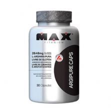 Argipure Caps - 30 C�psulas - Max Titanium
