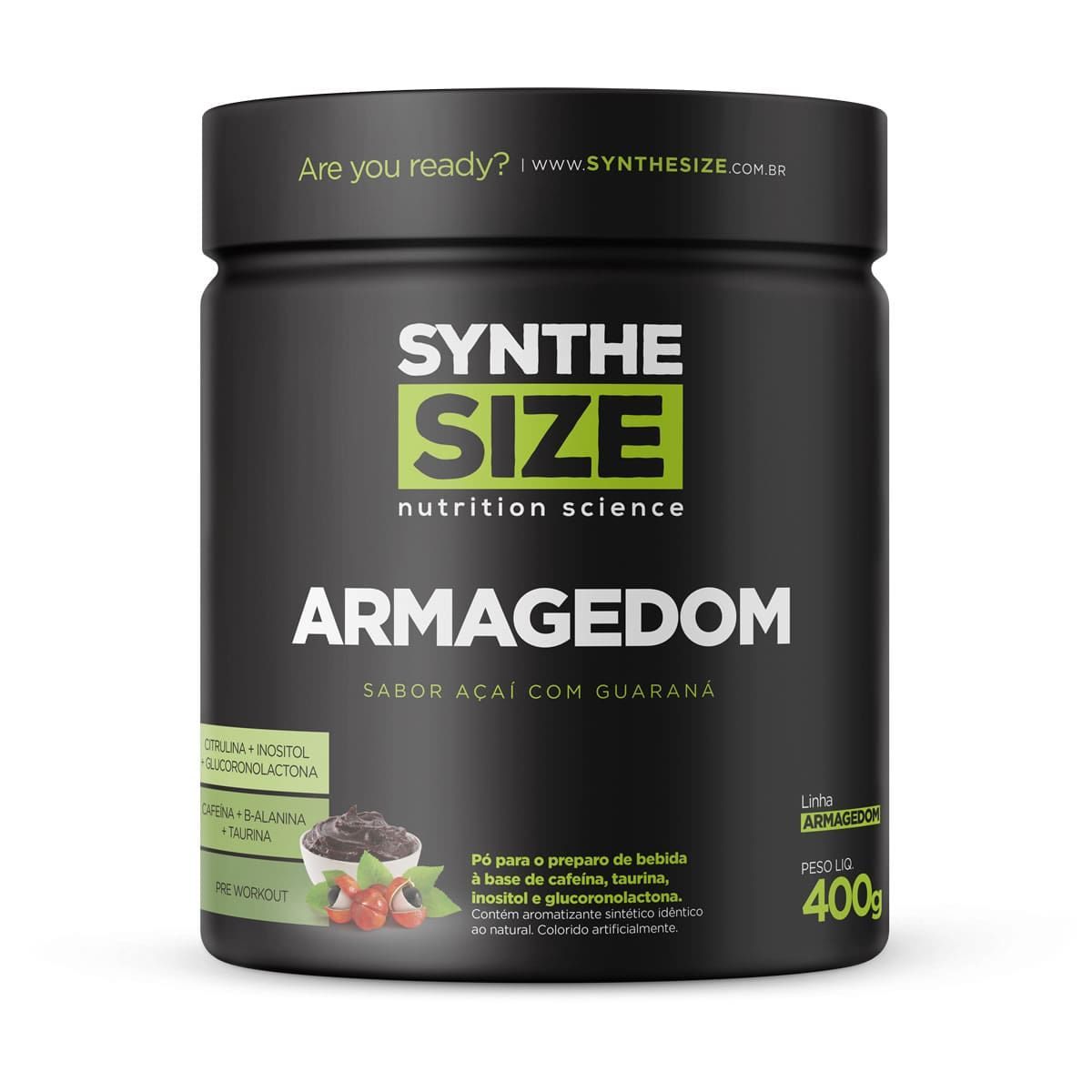 Armagedom - 400g A�a� com Guaran� - Synthesize