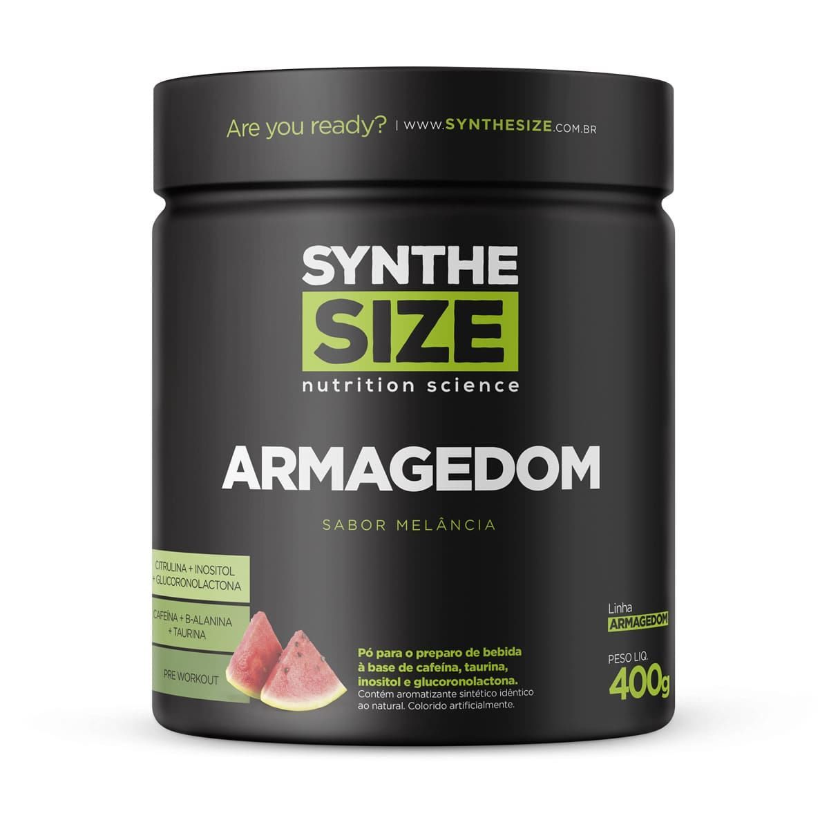 Armagedom - 400g Melancia - Synthesize