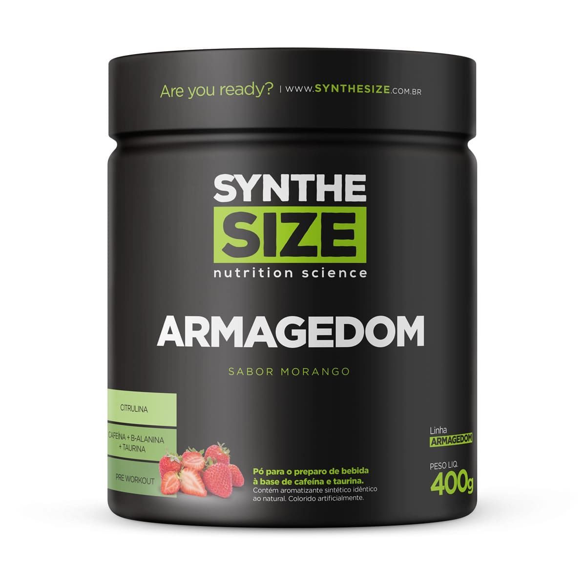 Armagedom - 400g Morango - Synthesize