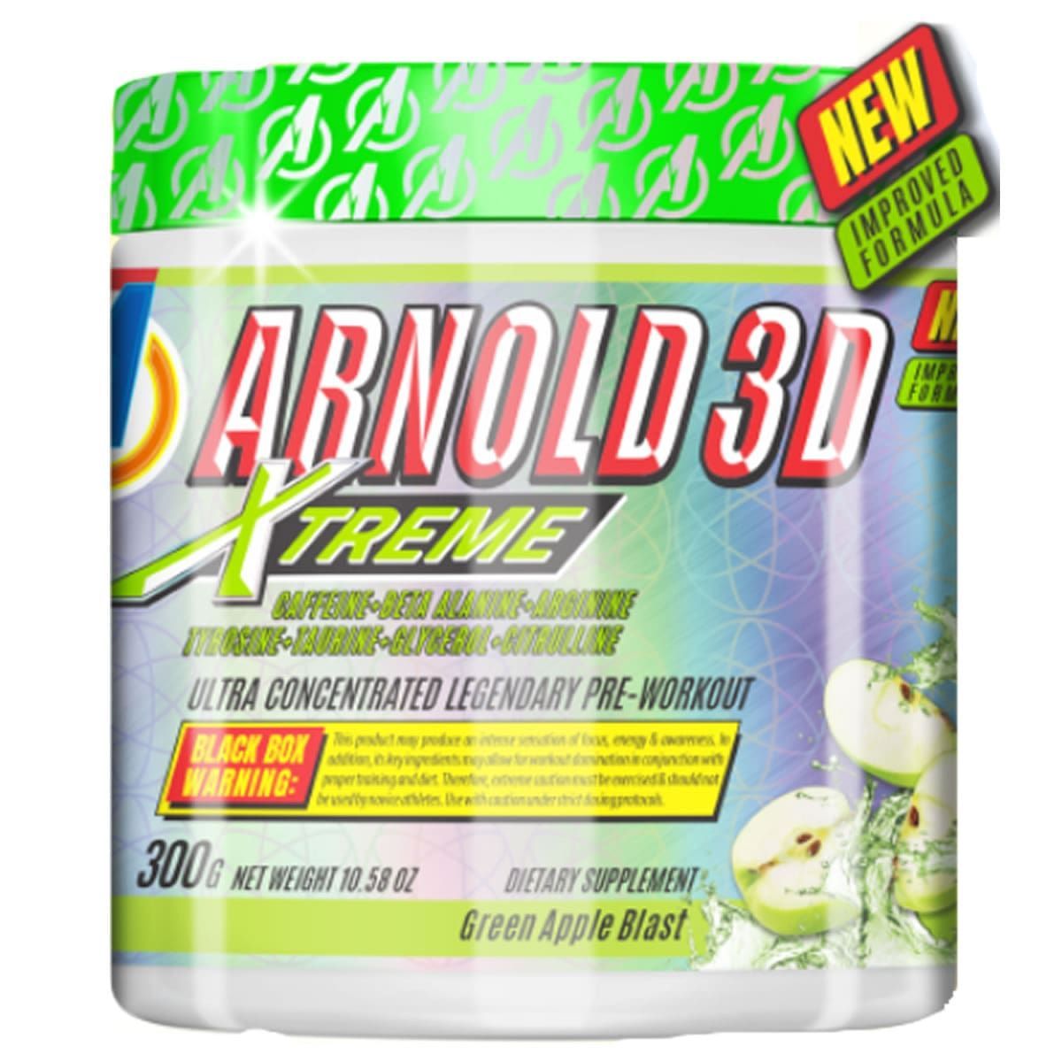 Arnold 3D - 300g Ma�� Verde - Arnold Nutrition