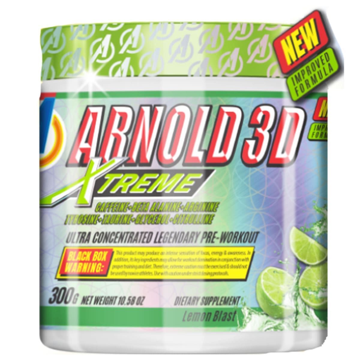 Arnold 3D - 300g Lim�o - Arnold Nutrition