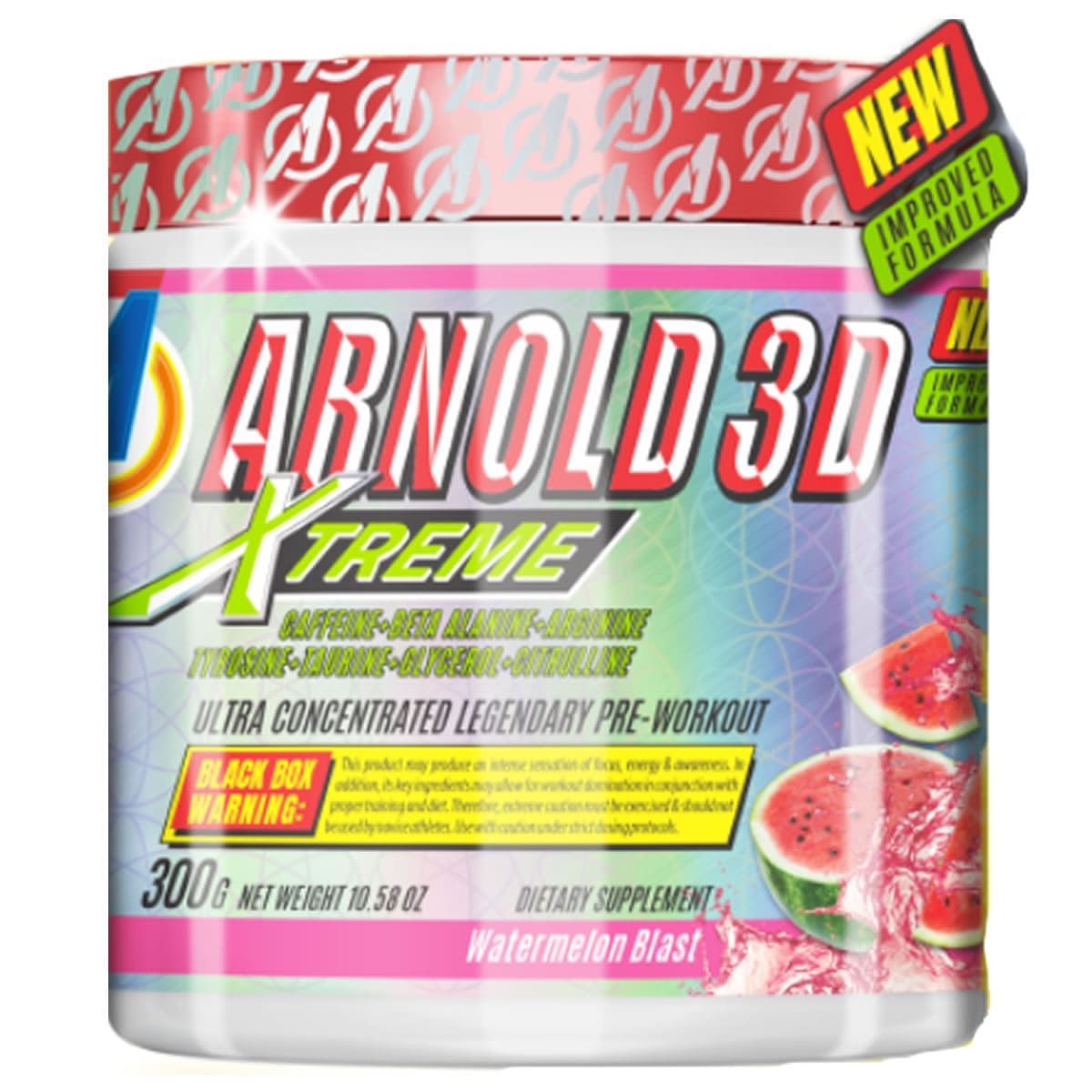 Arnold 3D - 300g Melancia - Arnold Nutrition