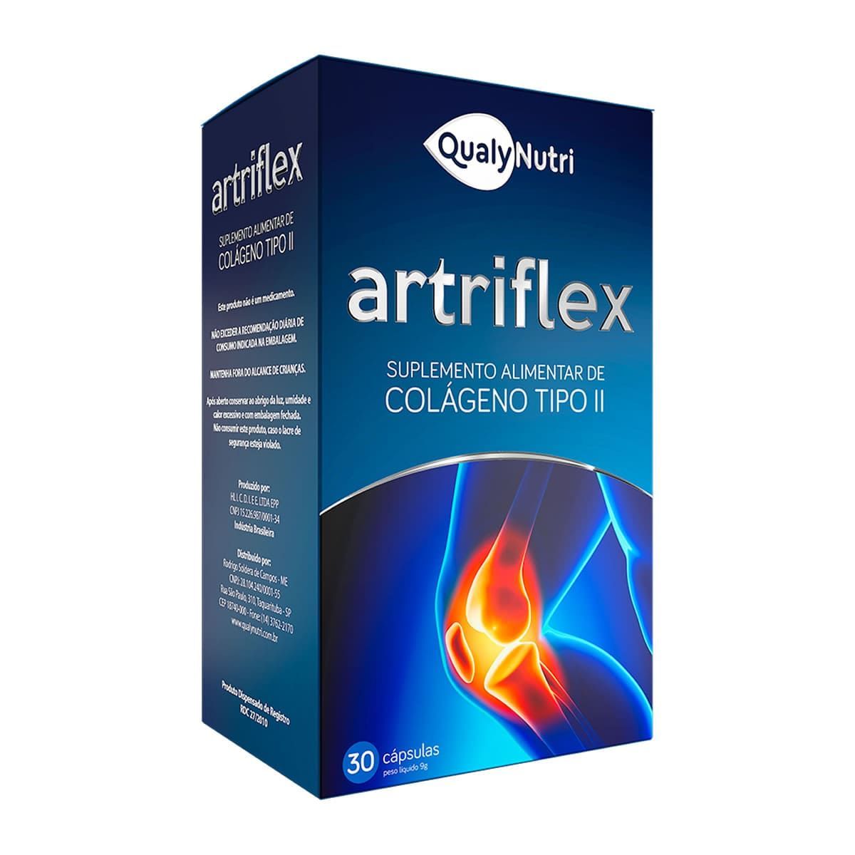 Artriflex Col�geno Tipo II - 30 C�psulas - Qualynutri