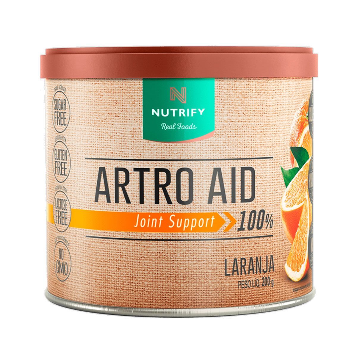 Artro Aid - 200g Laranja - Nutrify*** Data Venc. 30/05/2025