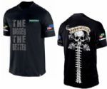 Camiseta baby look Poliester - Preta Tamanho G - Probiotica