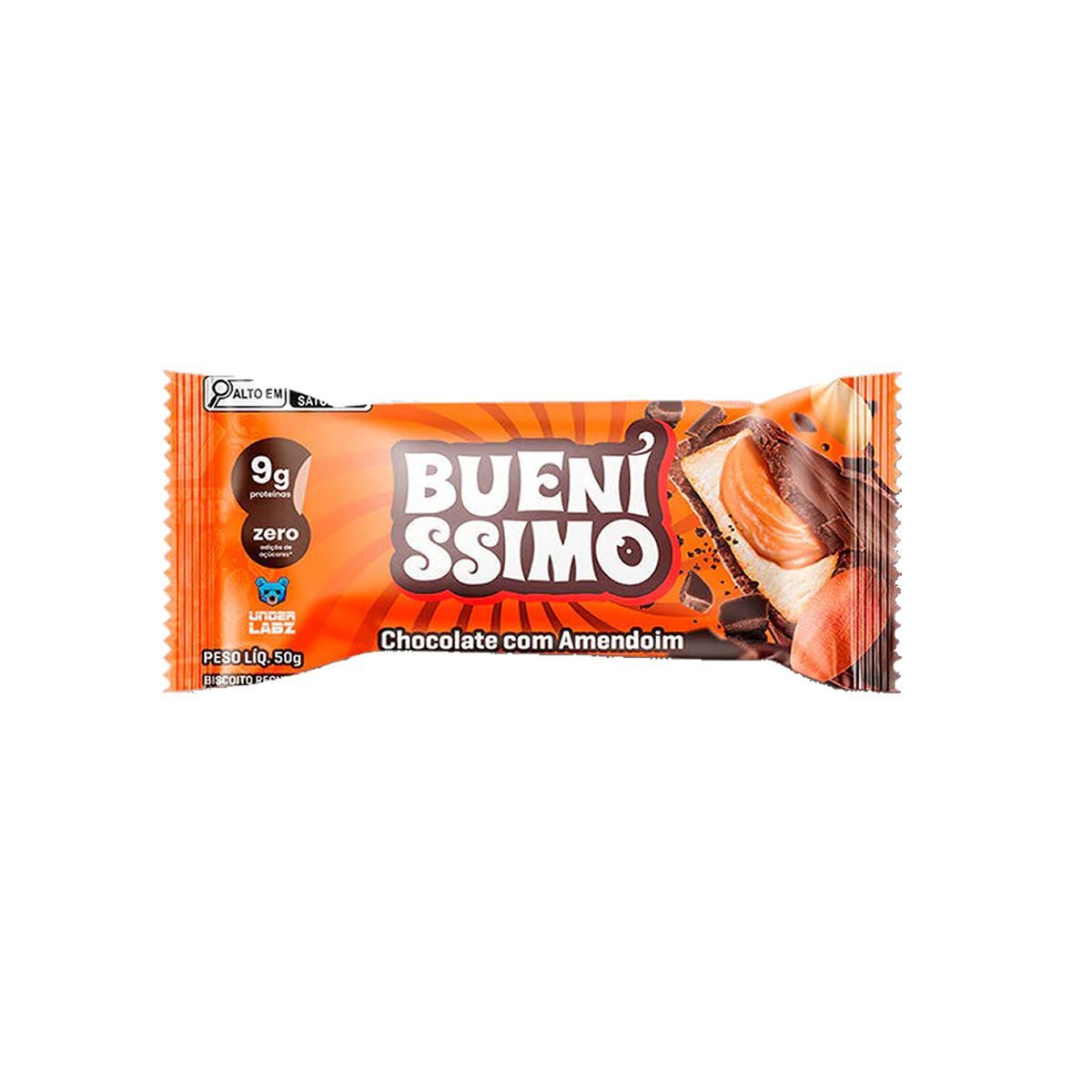 Baked Bar Buen�ssimo - 1 Unidade 50g Chocolate Com Amendoim - Under Labz