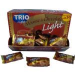 Barra de Cereais Trio Mini Mousse de Chocolate Light - 50 barras de 9g - Trio Alimentos