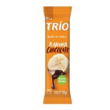Barra de Cereal - 1 unidade Banana C/ Chocolate - Trio Alimentos