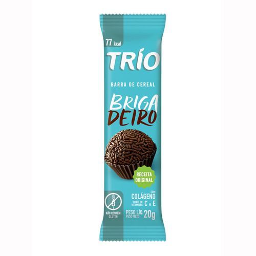 Barra de Cereal - Brigadeiro 1 Unidade - Trio Alimentos
