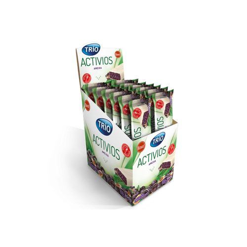 Barra de Cereal Trio Activios - c/12 und Ameixa - Trio Alimentos