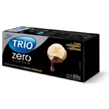 Barra de Cereal Trio Zero A��car - Banana com Chocolate com 3 barras de 20g - Trio Alimentos