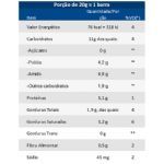 Barra de Cereal Trio Zero A��car - Castanha com Chocolate com 24 barras de 20g - Trio Alimentos