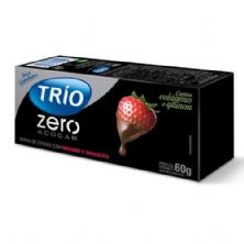 Barra de Cereal Trio Zero A��car - Morango com Chocolate com 3 barras de 20g - Trio Alimentos