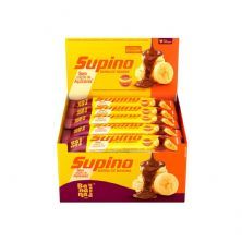 Barra de Frutas Supino - 20 Unidades 24g Zero ao Leite - Banana Brasil