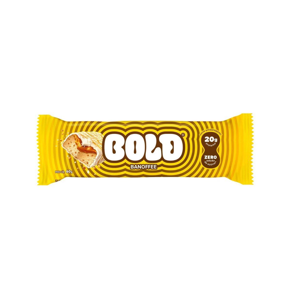Barra de Proteina - 1 Unidade 60g Banofee - Bold