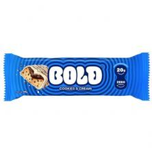 Barra de Proteina - 1 Unidade 60g Cookies & Cream - Bold