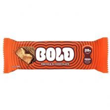 Barra de Proteina - 1 Unidade 60g Pa�oca e Chocolate - Bold