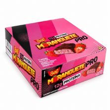 Barra de Proteina Moranguete PRO - 12 unidades de 45g - ZD alimentos