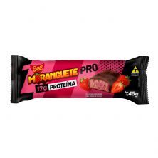 Barra de Proteina - Moranguete PRO 45g - ZD alimentos