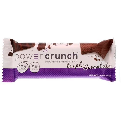 Barra de Proteina Power Crunch - 1 Unidade 40 g Triple Chocolate - BNRG