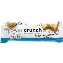 Barra de Proteina Power Crunch - 1 Unidade 40g French Vanilla Creme - BNRG