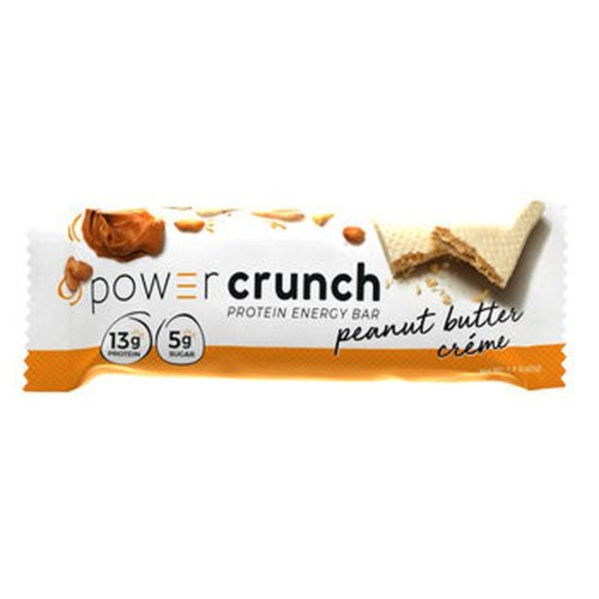 Barra de Proteina Power Crunch - 1 unidade Creme de Amendoim - BNRG