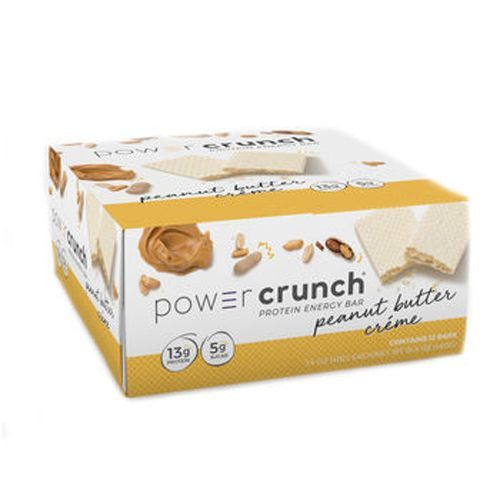 Barra de Proteina Power Crunch - 12 Unidades Creme de Amendoim - BNRG