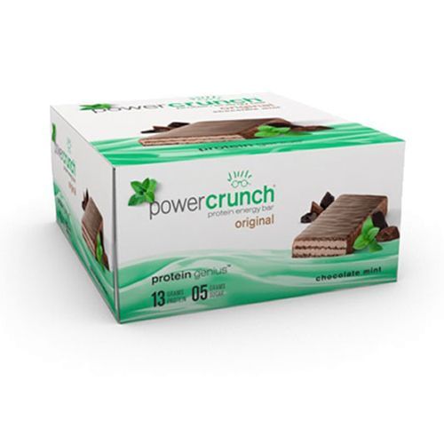 Barra de Proteina Power Crunch - 12 Unidades Chocolate Hortel� - BNRG