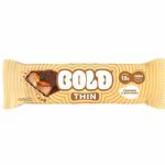 Barra de Proteina Thin - 1 Unidade 40g Caramelo & Amendoim - Bold