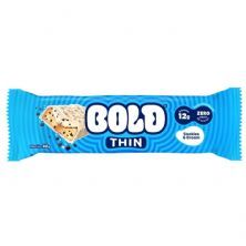 Barra de Proteina Thin - 1 Unidade 40g Cookies & Cream - Bold