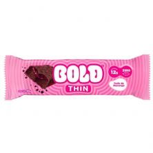 Barra de Proteina Thin - 1 Unidade 40g Trufa de Morango - Bold