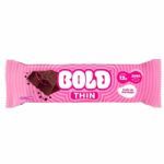 Barra de Proteina Thin - 1 Unidade 40g Trufa de Morango - Bold