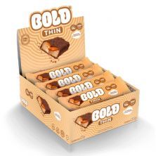 Barra de Proteina Thin - 12 Unidades 40g Caramelo & Amendoim - Bold
