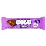 Barra de Proteina Thin - 12 Unidades 40g Caramelo Crocante - Bold