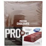 Barra de Prote�na Trio Pro 30Vit - Sabor Chocolate c/ 24 barras de 33g - Trio Alimentos