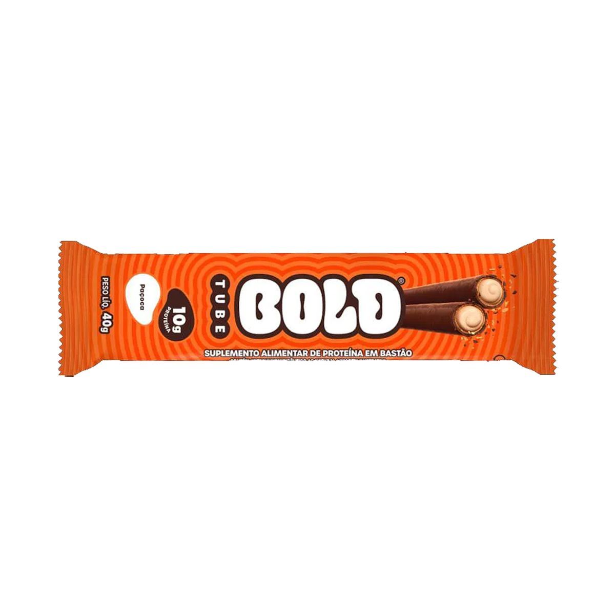 Barra de Prote�na Tube - 1 Unidade 40g Pa�oca - Bold