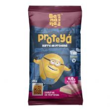 Barra de Proteinas Protey� - 1 Barra 25g Morango - Banana Brasil