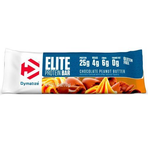 Barra Elite Protein Bar - 1 Unidade Peanut Butter - Dymatize