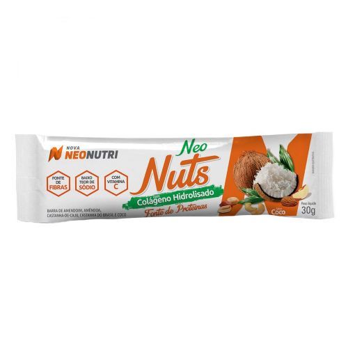 Barra Neo Nuts - Caixa com 2 Unidades - Coco - NeoNutri