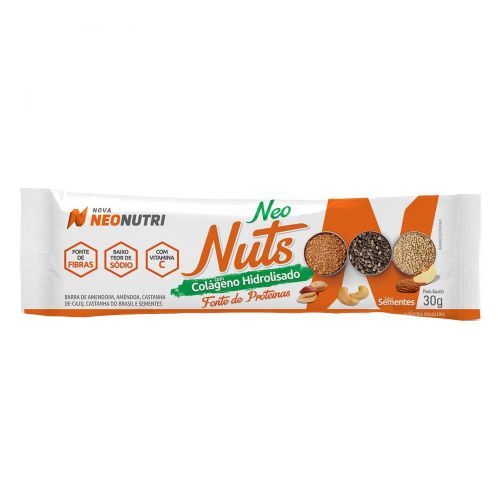 Barra Neo Nuts - Caixa com 2 Unidades - Sementes - NeoNutri