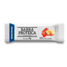 Barra Proteica - 1 Unidade de 30g Banana com Caramelo - NewNutrition